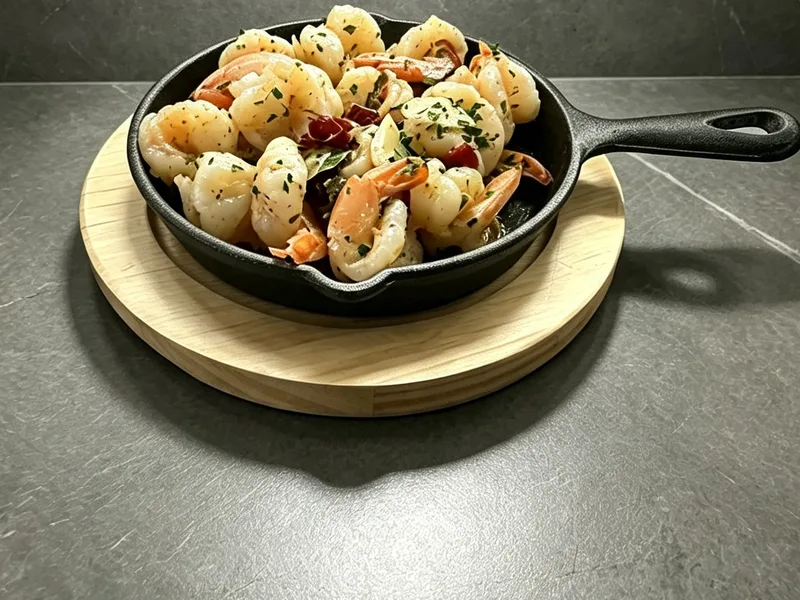 Sizzling Garlic Shrimp 香辣蒜蓉虾